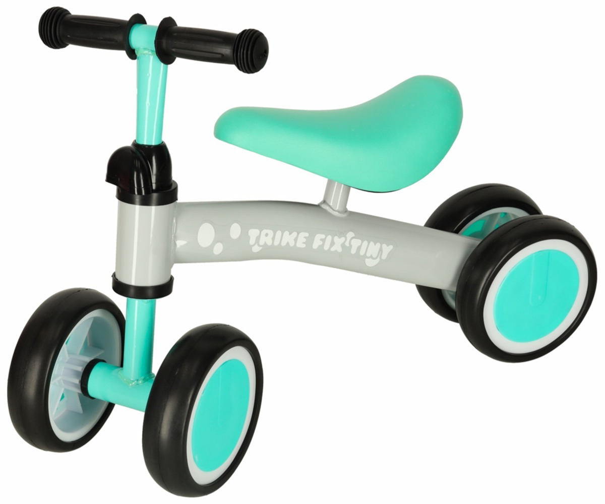 Neljarattaline jooksuratas Trike Fix Tiny - mündiroheline esivaade.