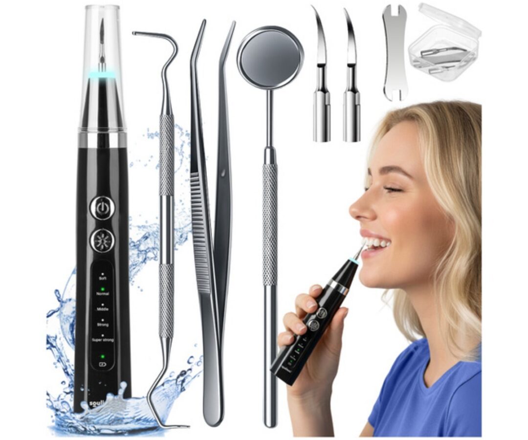 Ultrasonic hambakivi eemaldaja Soulima koos LED-valgustusega ja erinevate tööriistadega