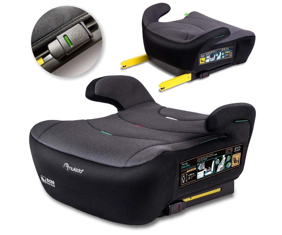 Turvaiste Nukido Louis ISOFIX 22–36kg - 710201, mugav ja turvaline autoistme alus