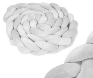 Voodipehmendus beebivoodile Ricokids 3m – hall, pehme ja mugav, ideaalne beebi voodisse.