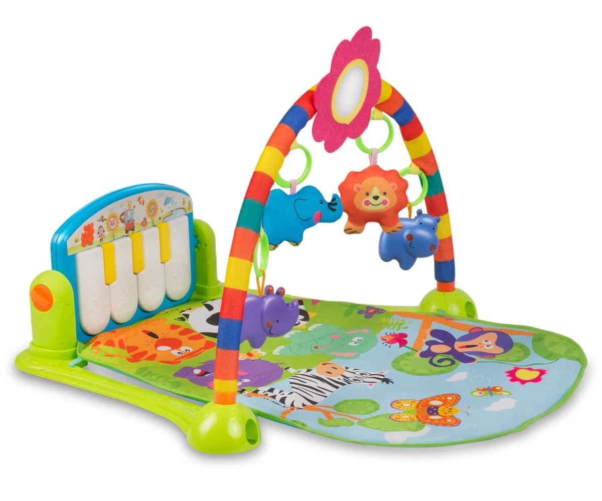 Interaktiivne mängumatt pianinoga Ricokids - 7316, värviline matikas koos muusikapaneeliga