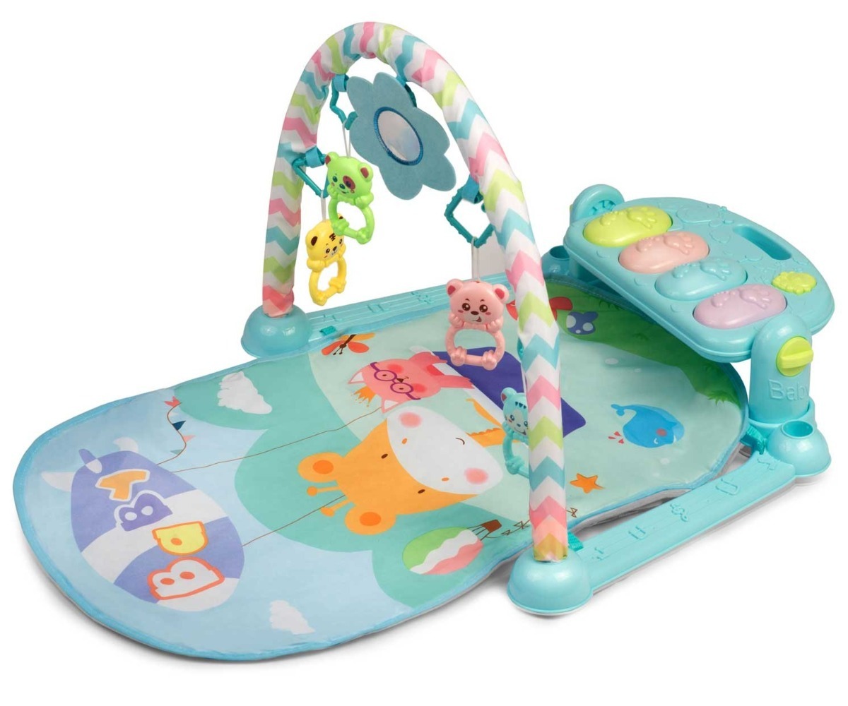 Interaktiivne muusikaline mängumatt Ricokids - 7314, beebi muusikaga mängimine ja avastamine.