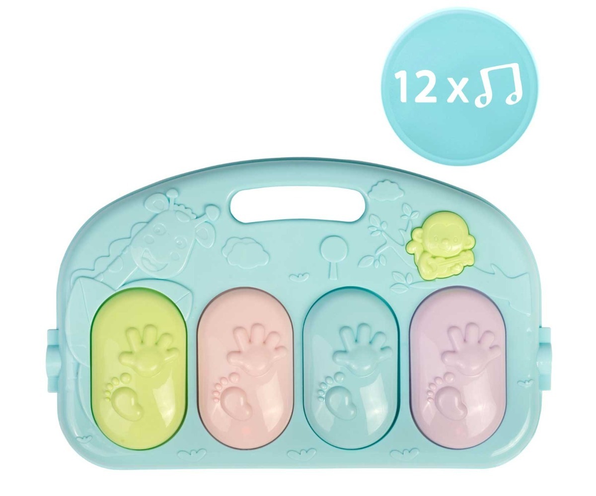 Interaktiivne muusikaline mängumatt Ricokids - 7314, kus on muusika klahvid ja jalajälgede jälgimine.