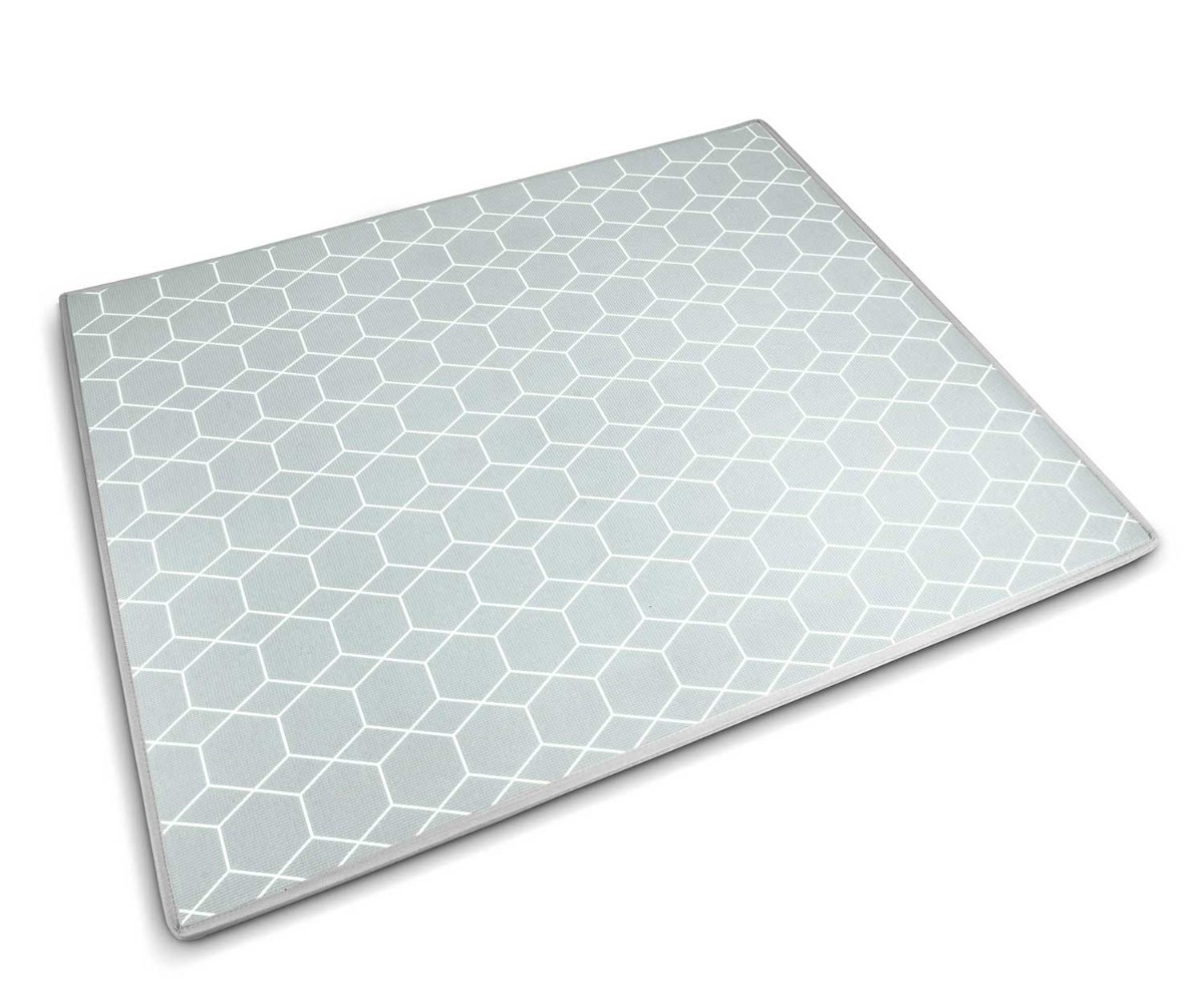 Rullitav vahtmängumatt Nukido NK-342, ühetooniline disain, mõõdud 180×150×1,5cm