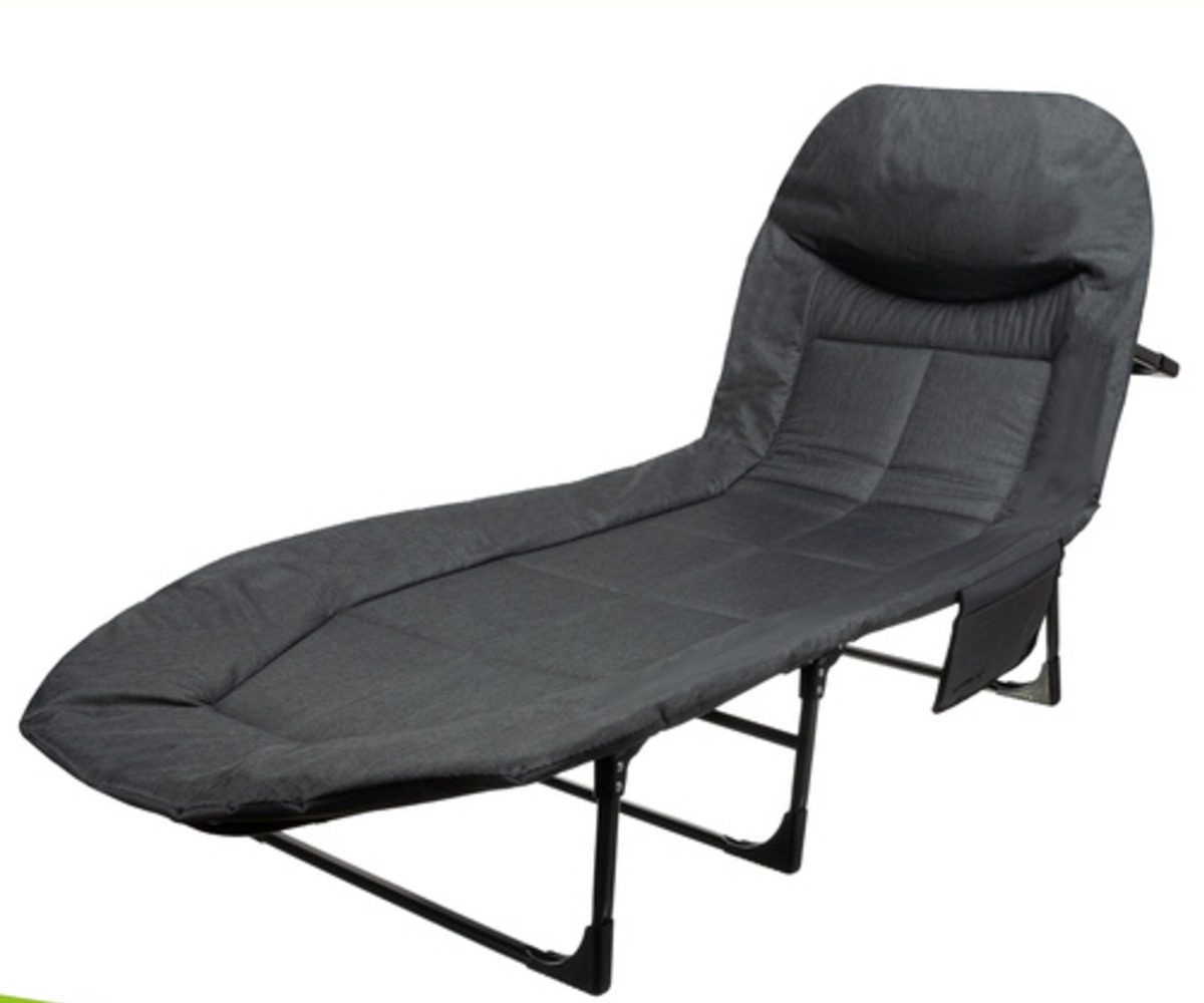 Kokkupandav välivoodi madratsiga 150kg – Trizand, voodi selge disain ja mugavus.