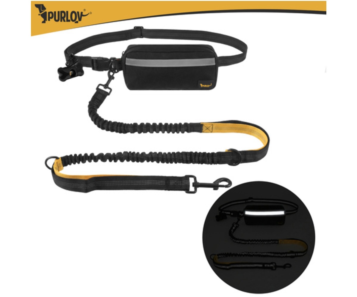 Jooksuvöö ja rihm suurele koerale kuni 50kg – Purlov, mugav ja funktsionaalne.