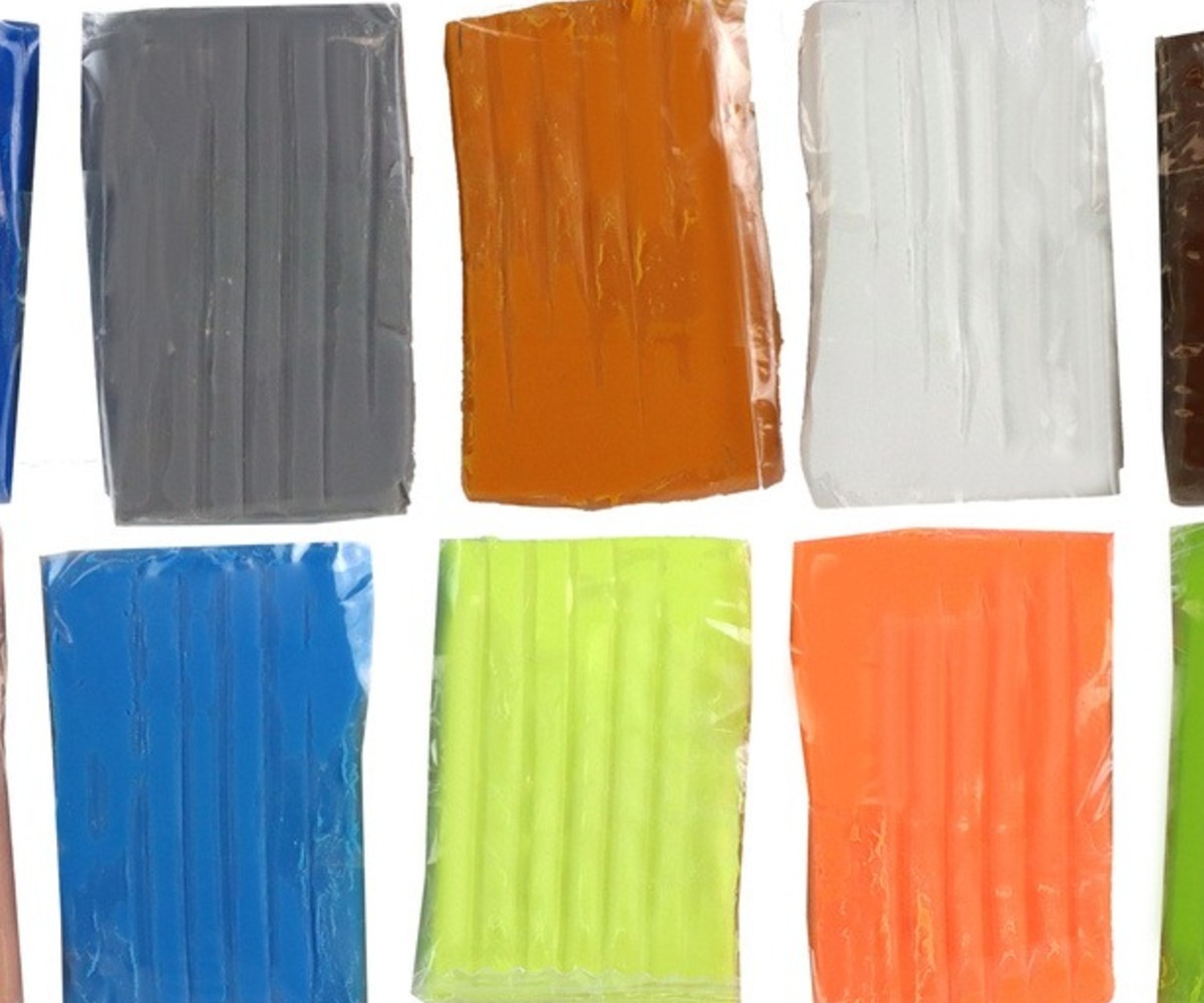 Kunstiline plastiliinikomplekt 10 värvi, plastiliinipakendid erinevates värvides