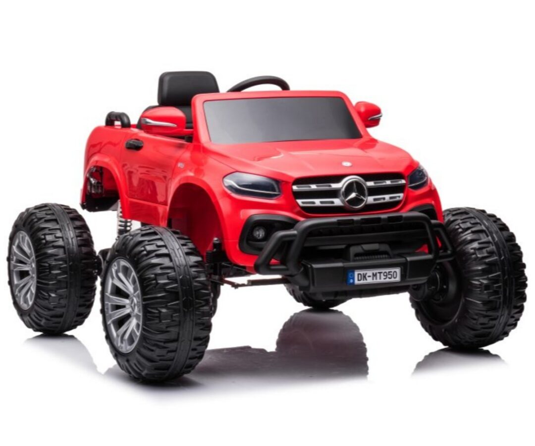 Elektriauto Mercedes DK-MT950 4x4 – punane esikuva.