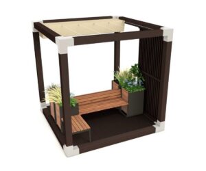 Aiapergola 44405 vaade, taust puudub