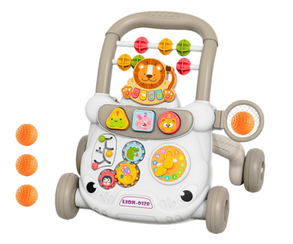 Käimistugi küljelt – lai ja stabiilne konstruktsioon nelja rattaga.