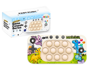 Laste elektrooniline Pop It mäng CE-sertifikaadiga – lõbus ja arendav ajaviide.