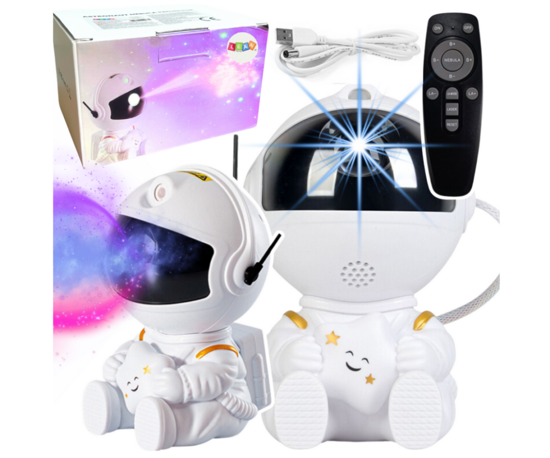 CE-sertifikaadiga astronaudi öölamp – ideaalne kingitus lapsele.