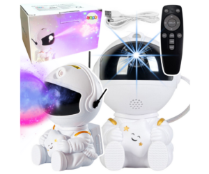 CE-sertifikaadiga astronaudi öölamp – ideaalne kingitus lapsele.