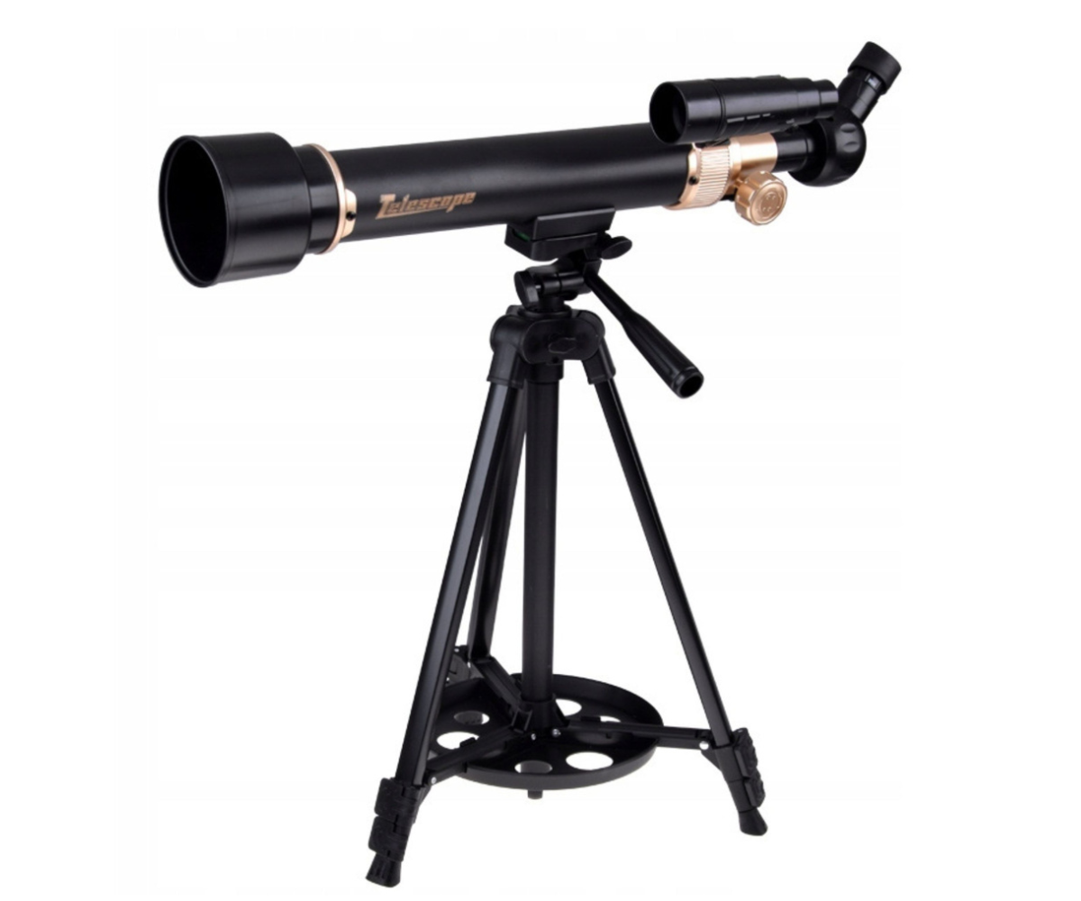 Algajatele mõeldud astronoomiline teleskoop looduse ja taeva vaatlemiseks