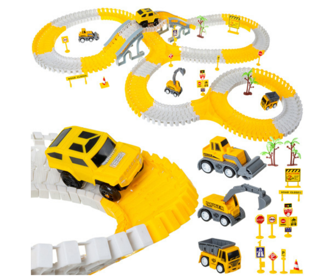 Autorada ehitusmasinate ja autodega 255 osa