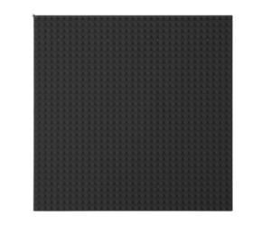 Ehitusplaat pakendis – universaalne alus enamiku klassikaliste LEGO-tüüpi klotsidega.