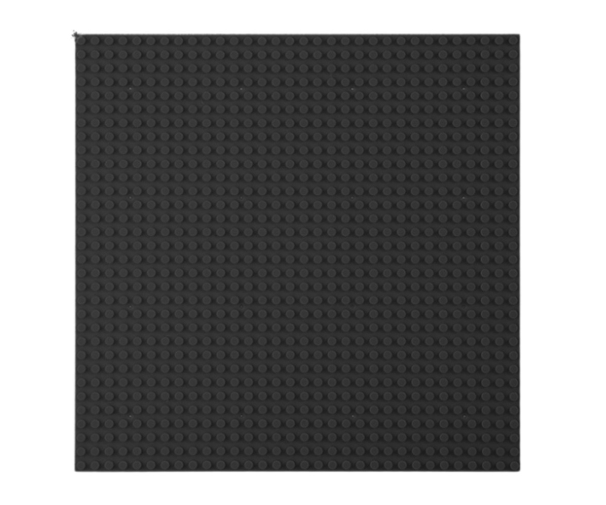 Ehitusplaat pakendis – universaalne alus enamiku klassikaliste LEGO-tüüpi klotsidega.