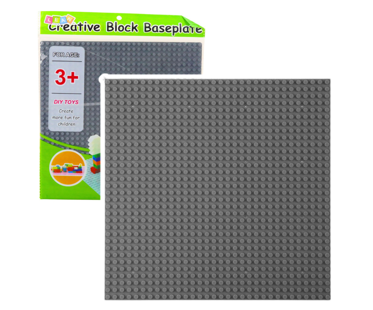 Ehitusplaat pakendis – universaalne alus enamiku klassikaliste klotsidega