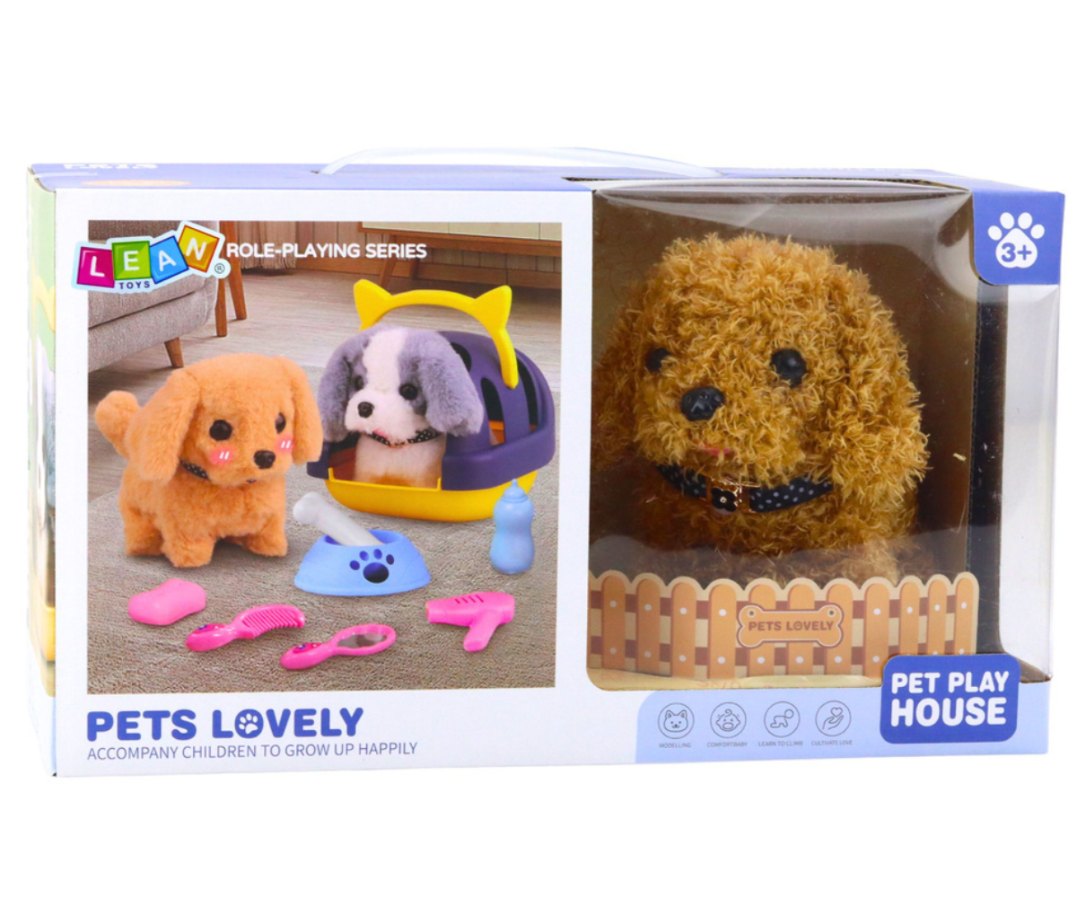 Interaktiivne puudelikoer kõnnib ja haugub – realistlik ja kaasahaarav mäng lastele