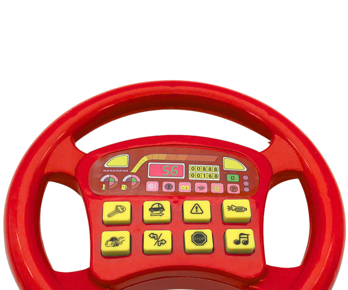 Multifunktsionaalsete nuppudega rool arendab lapse kujutlusvõimet ja koordinatsiooni