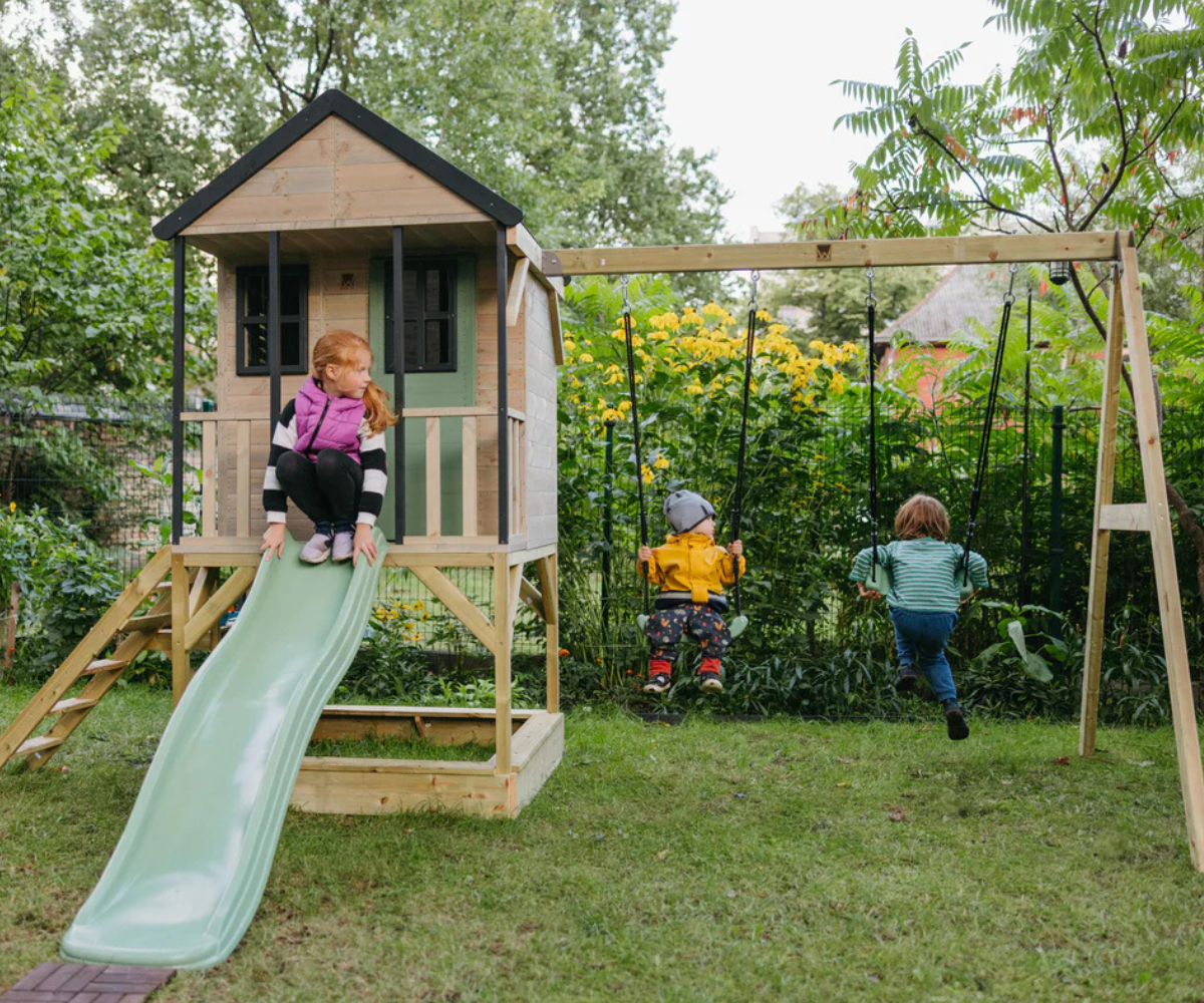 175 cm liumäega turvaline mängukomplekt lastele