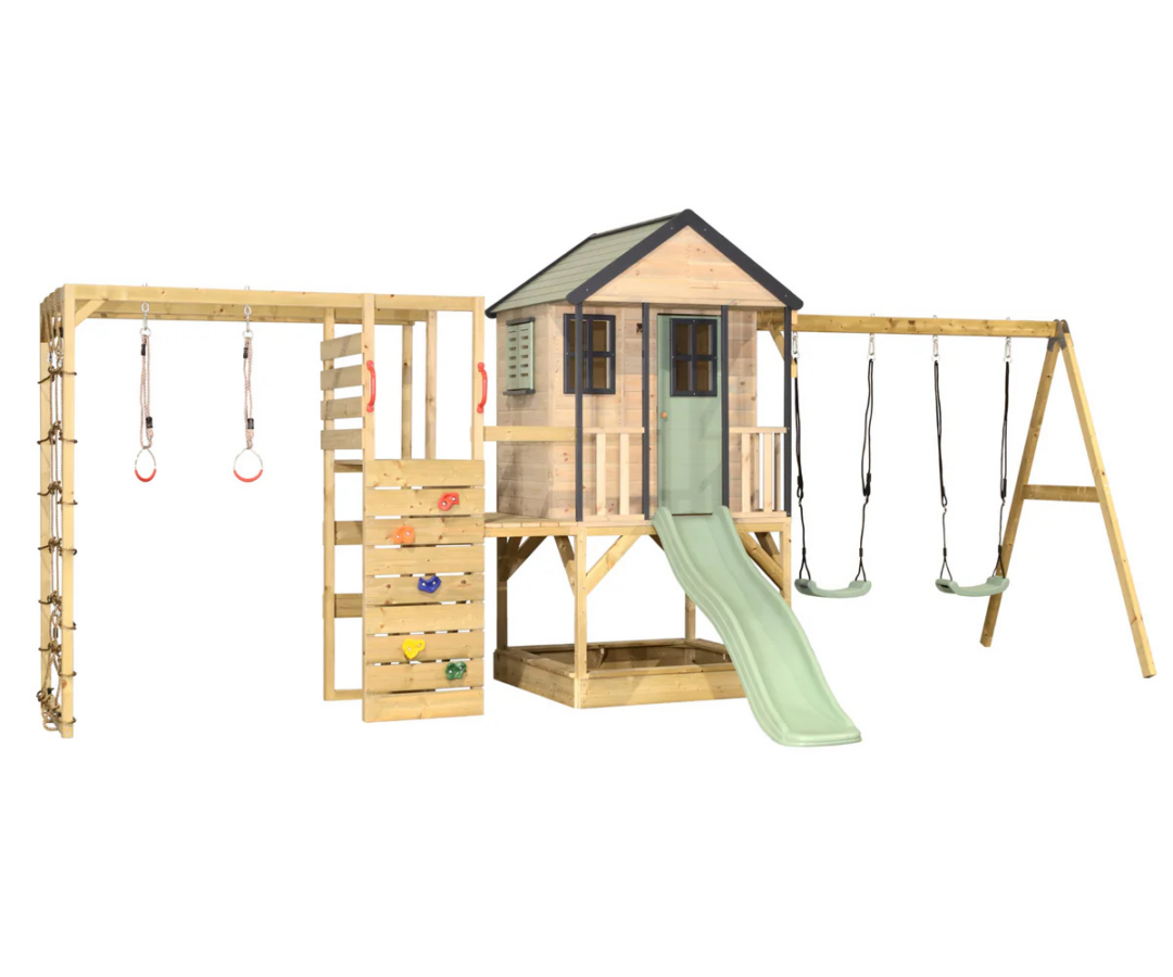 Mirell M60-G laste mängumaja – ideaalne valik aktiivseks ja loovaks õuemänguks