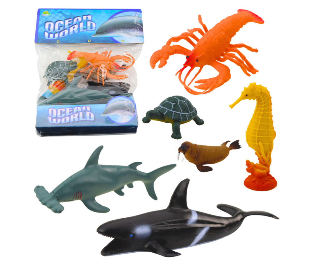 Lastele mõeldud mereelukate komplekt CE-sertifikaadiga.