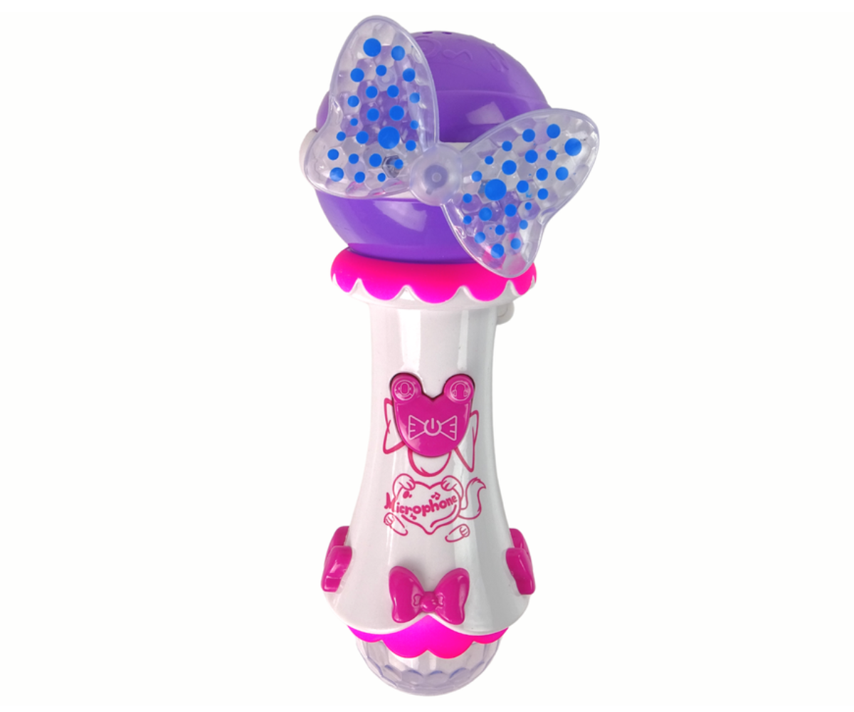 Mikrofon töörežiimis – valgusefektid esinemise ajal.