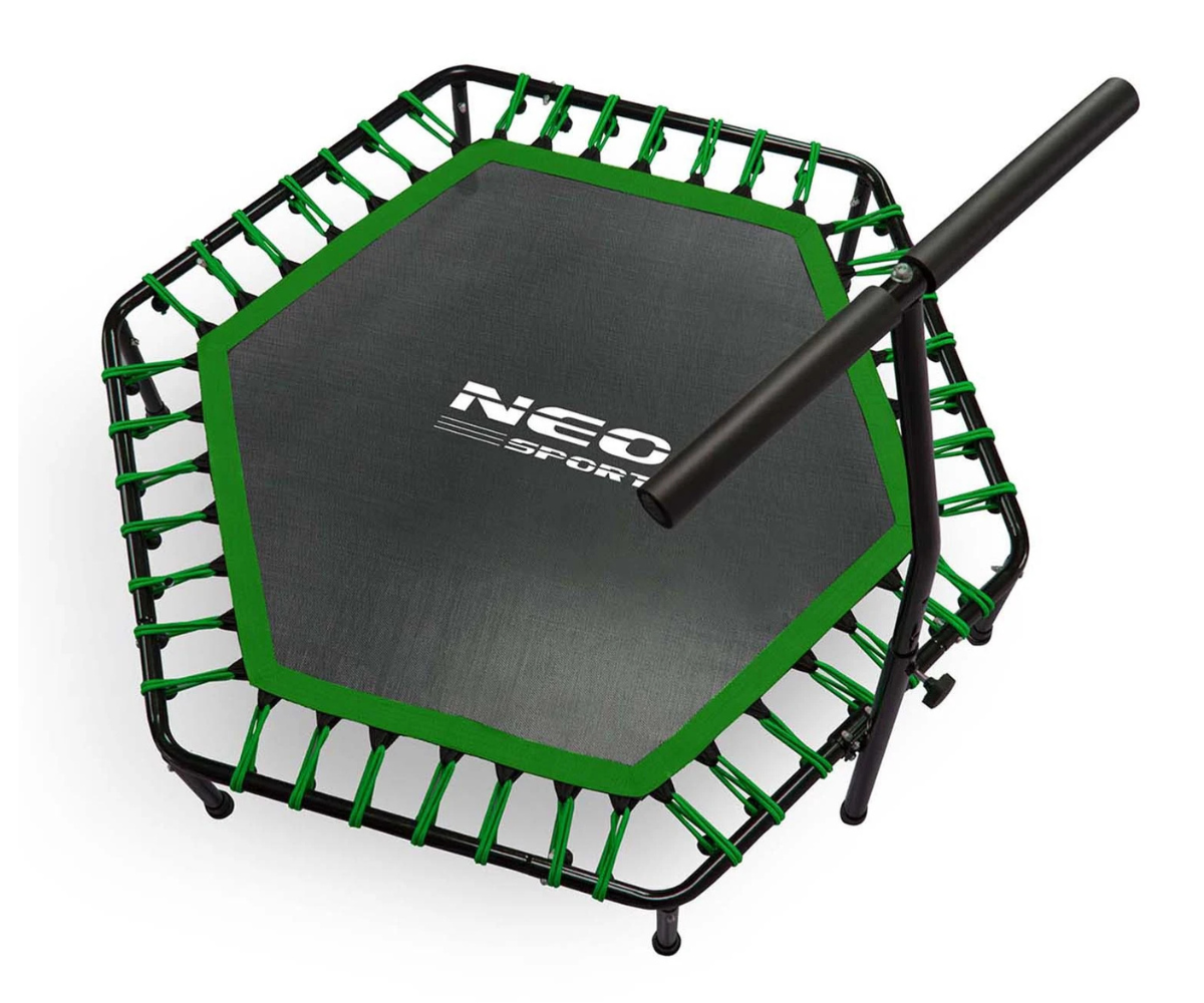 Kuusnurkne treeningbatuut 127 cm – detail 42 elastse pingutusrihmaga