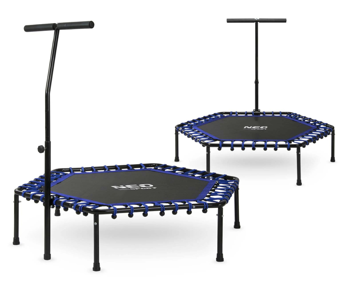 Sinine hüppematt 100 cm läbimõõduga – 6-kordselt õmmeldud pind