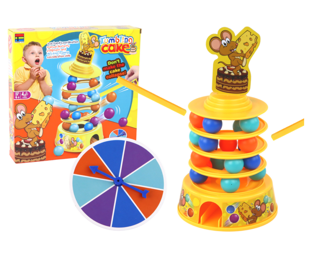 Laste osavusmäng CE-sertifikaadiga – lõbus ja põnev seltskonnamäng.