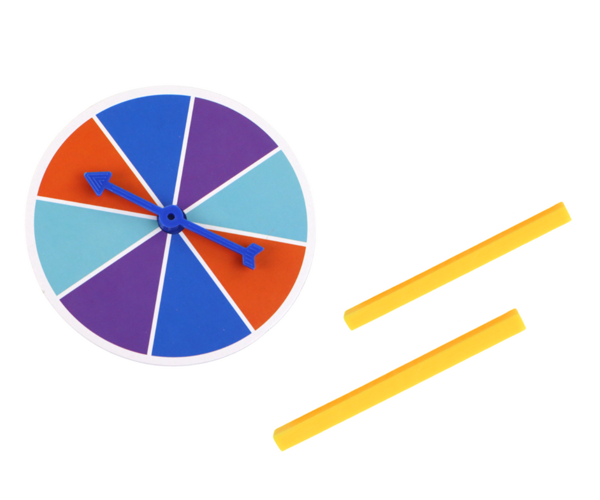 Perele mõeldud tasakaalumäng hiirefiguuri ja juustukujulise torniga.