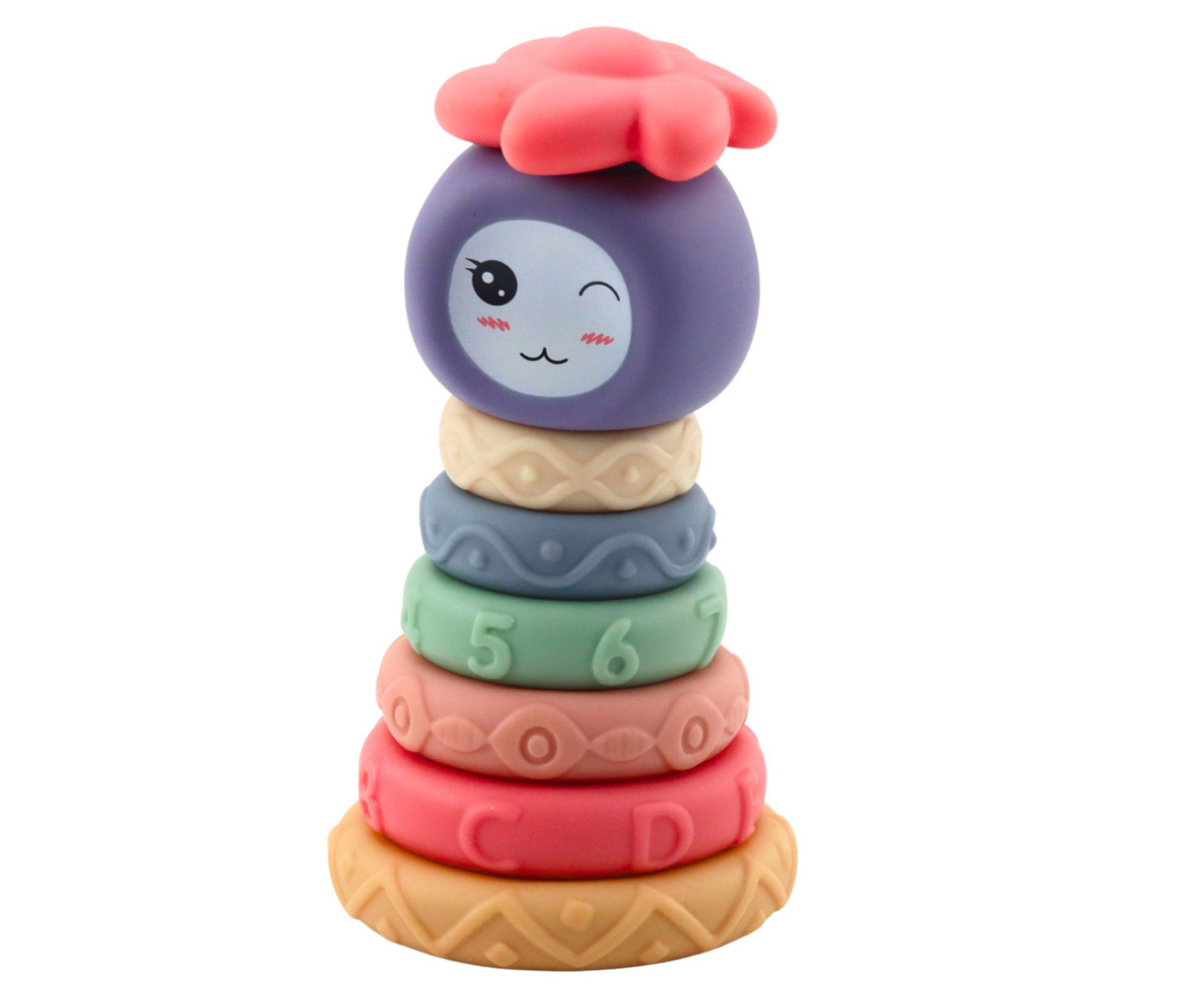 Pehmed ladumisklotsid sensoorse püramiidina väikelastele