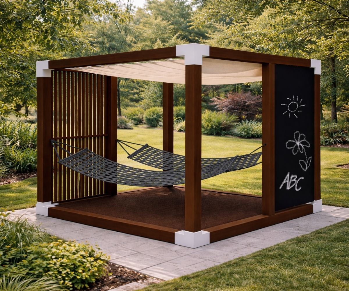 aiapergola 44401 vaade, taustaks koduhoov