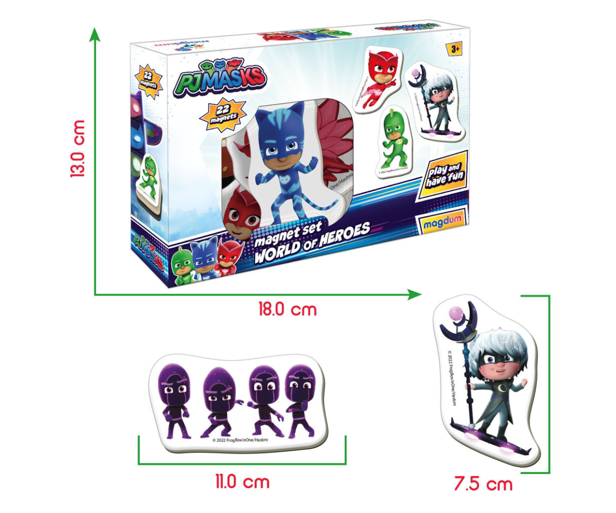 Magnetid külmkapil dekoratiivse elemendina.