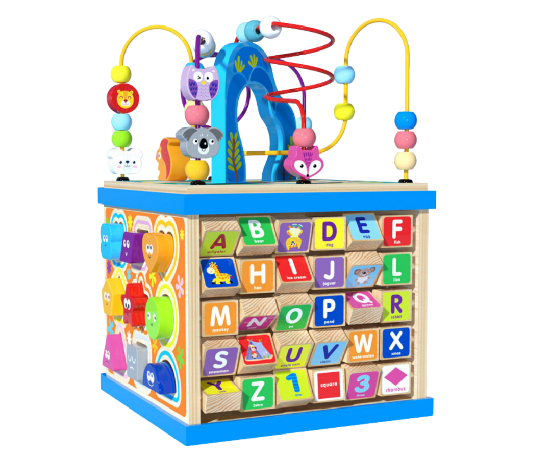 Arendav tähestiku ja numbritega mänguasi CE-sertifikaadiga.