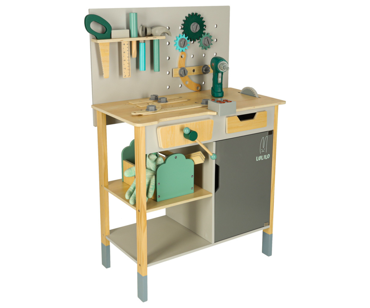 Tugev ja stabiilne puidust tööpink