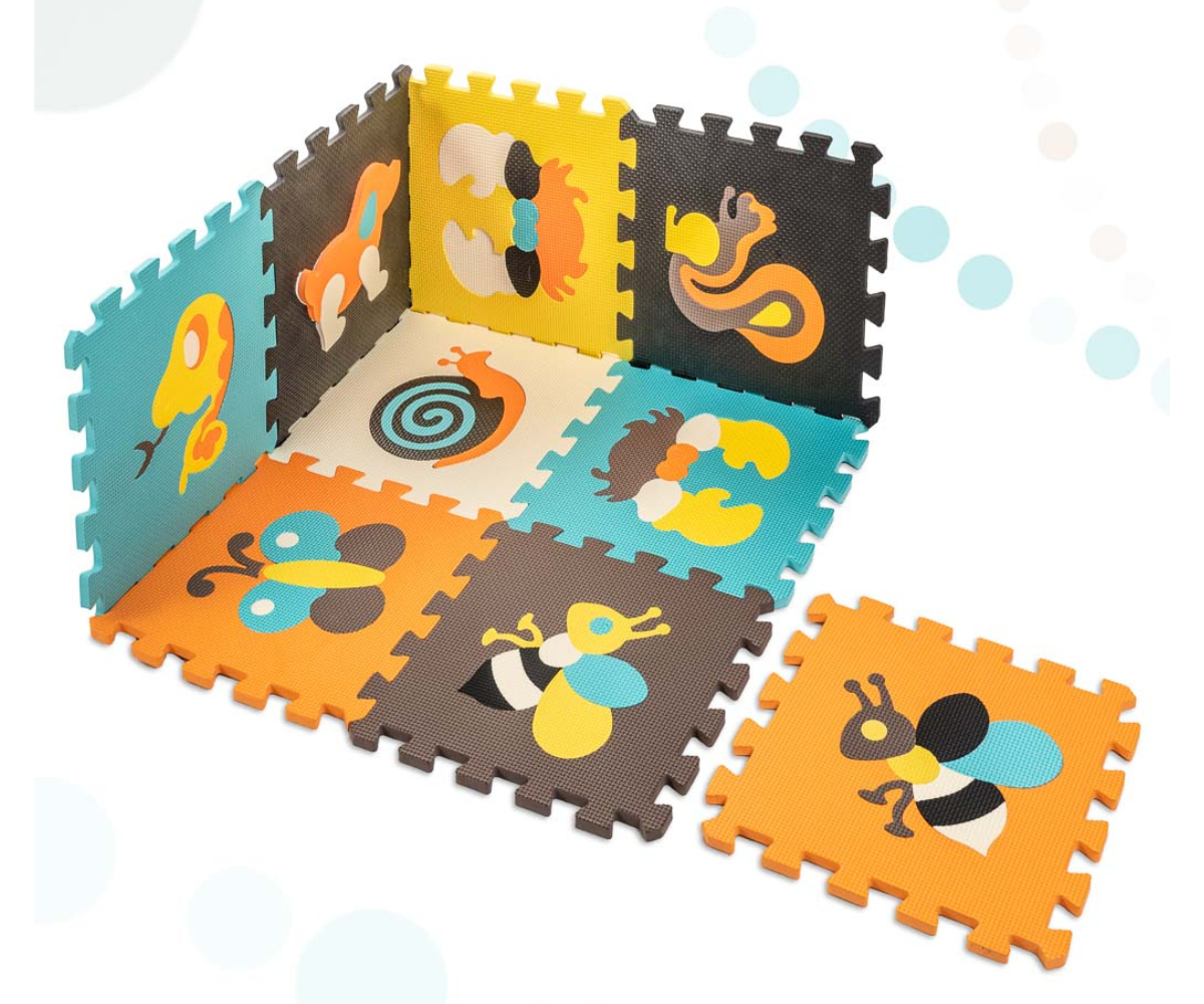 Veekindel ja kergesti puhastatav laste puslematt