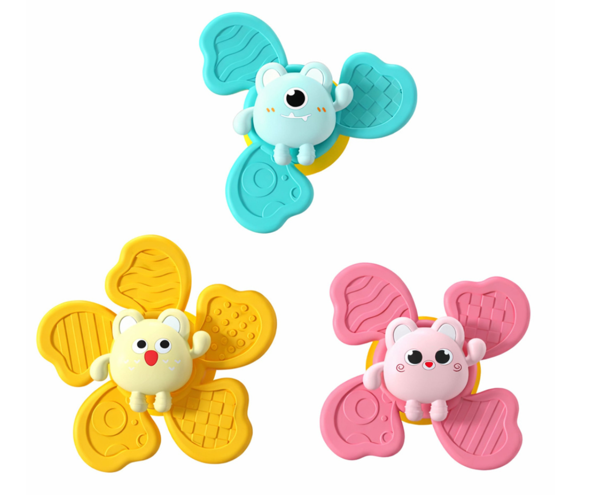 Beebidele ja väikelastele mõeldud sensoorne spinner närimiseks ja mängimiseks