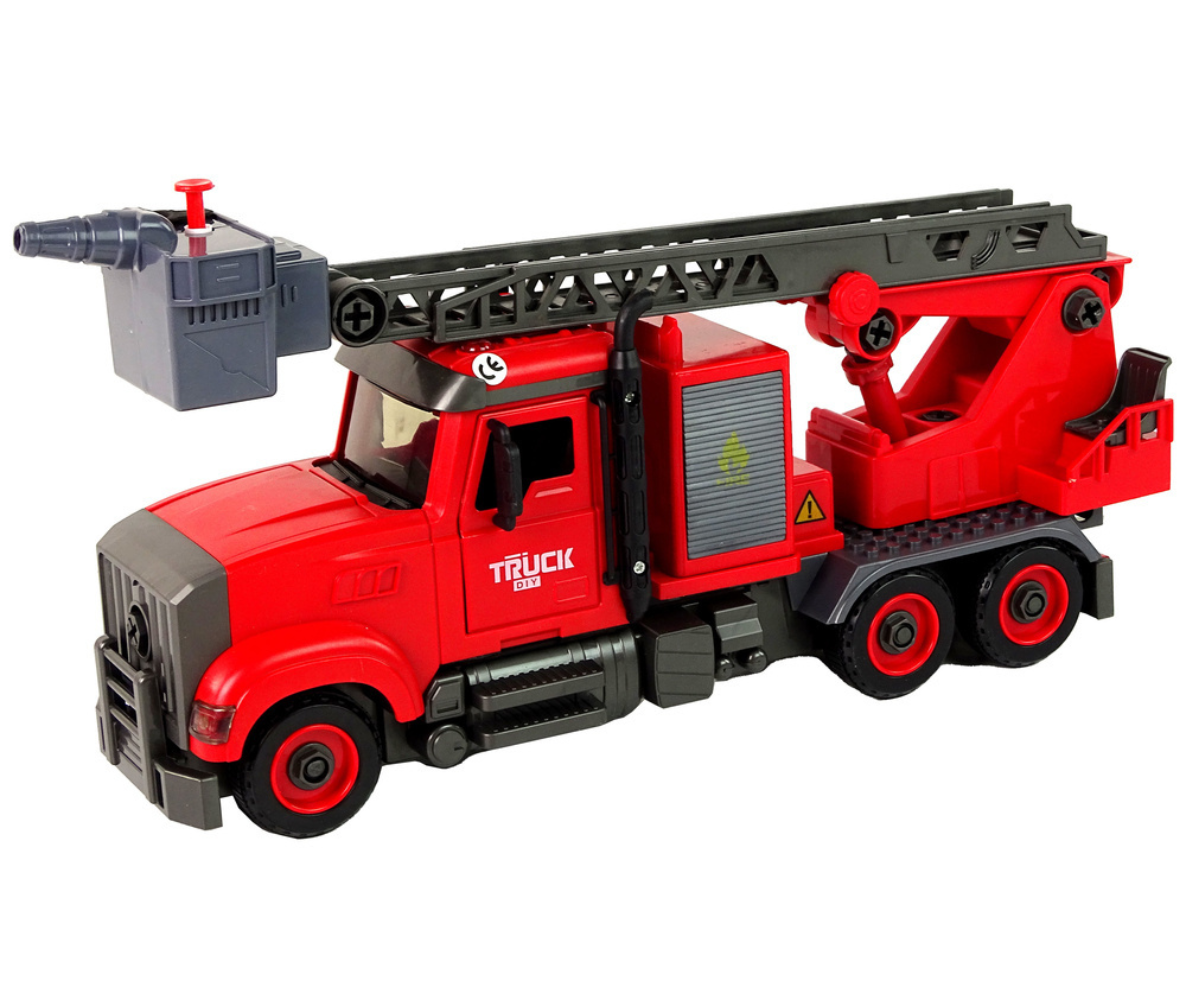 Tuletõrjeauto valgus- ja heliefektidega – põnev rollimäng lastele.