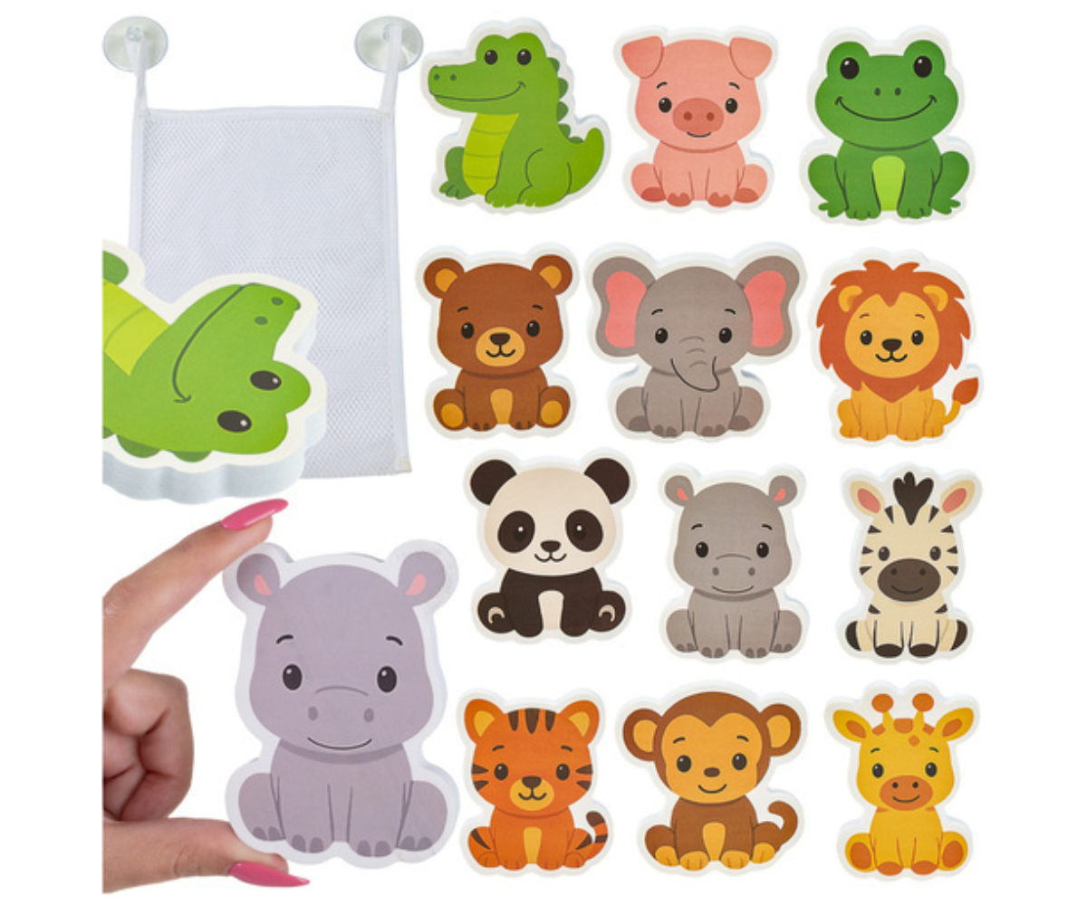 Turvalised ja pehmed vannikleepsud väikestele kätele