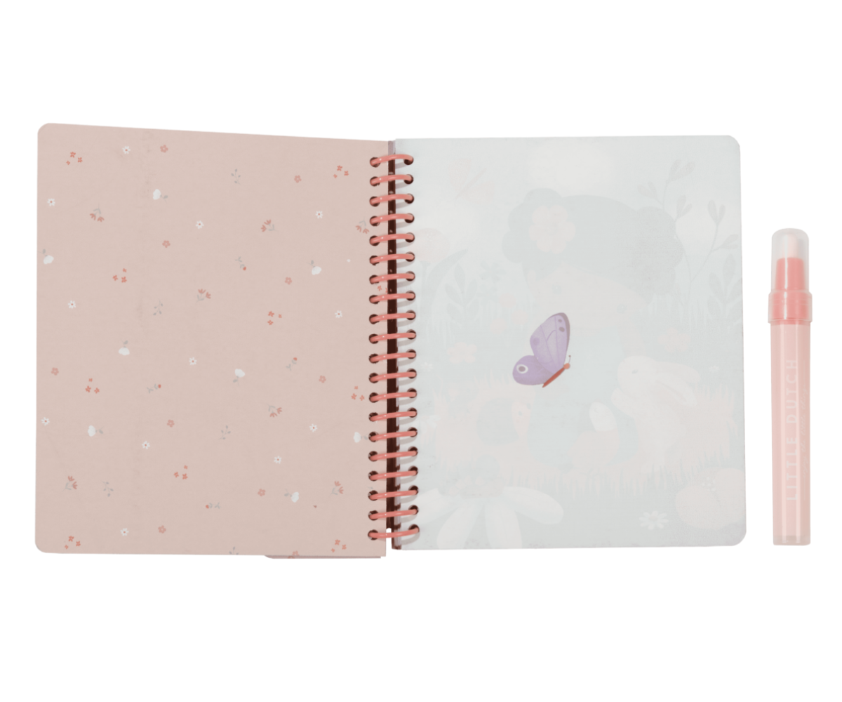 Rosa & Friends veemaagia värviraamat rõngasköitega