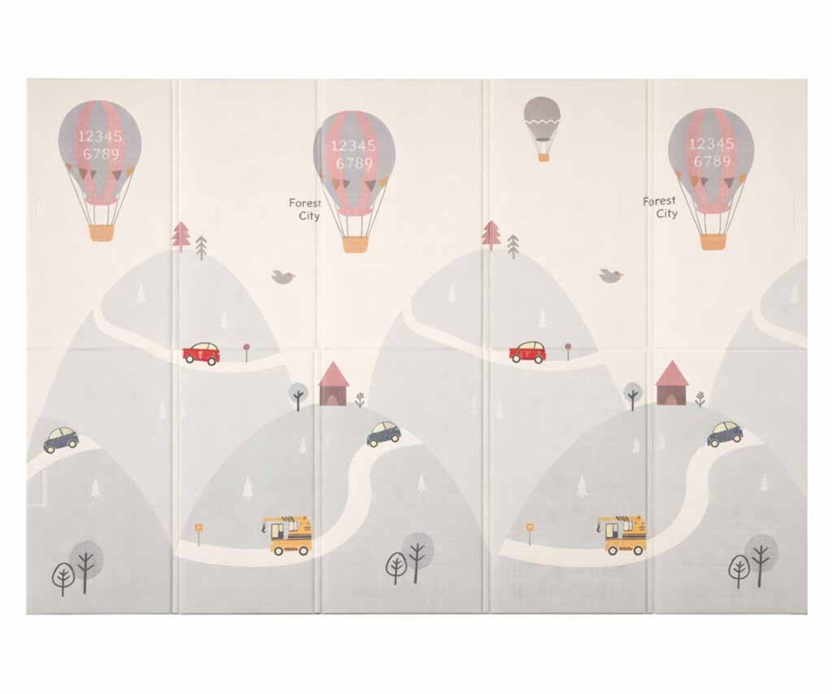 Kahepoolne kokkupandav vahtmatt 150x200cm – tänav, lihtne ja kaasaegne disain