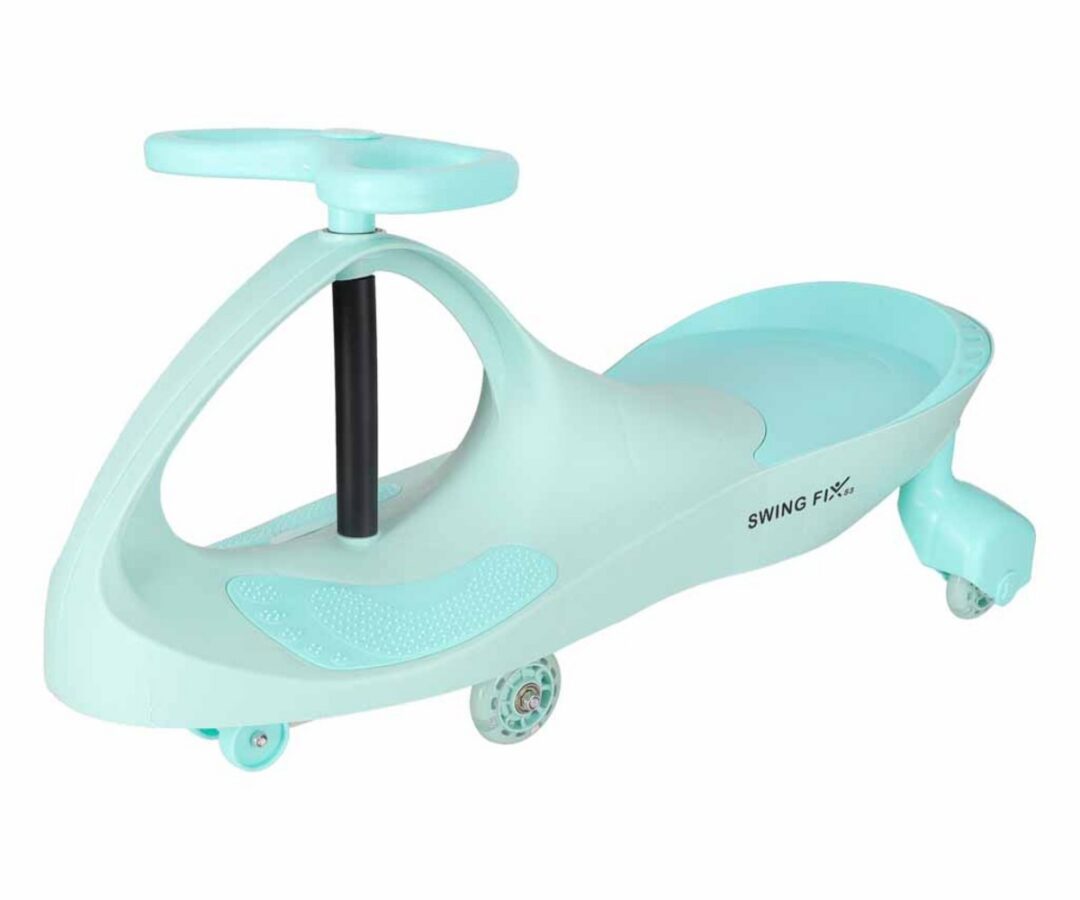 Pealeistutav vingerdav auto LED-rattatuled - mündiroheline toode, näidates disaini ja funktsioone.