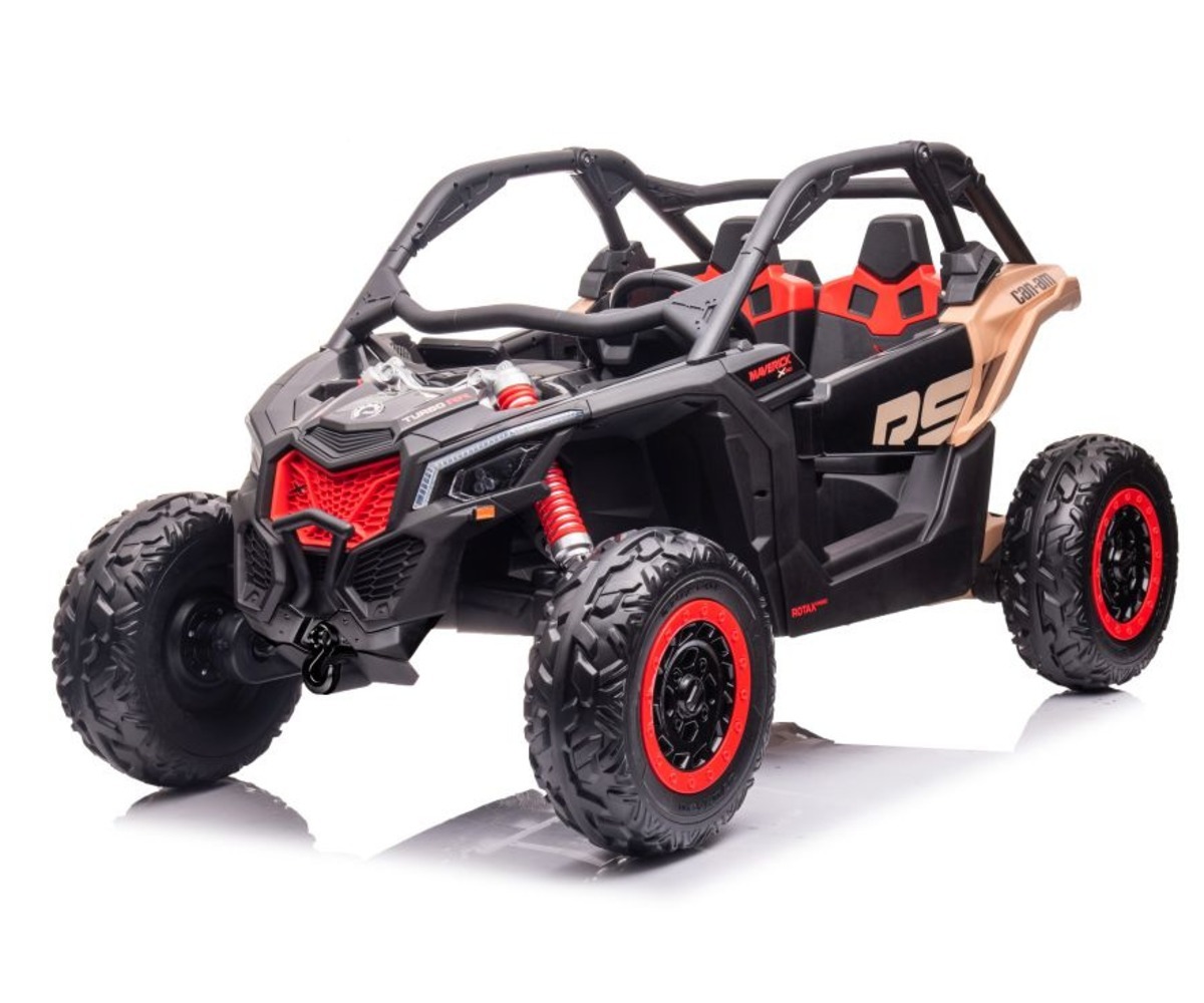 Laste elektriline buggy DK-CA001 (4x200W) - RS, eesvaade, detailid ja funktsioonid.