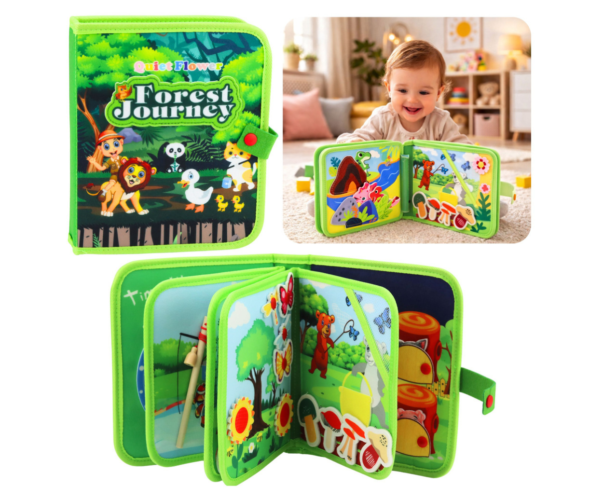 Arendav vildist tegevusraamat peenmotoorika ja kujutlusvõime toetamiseks