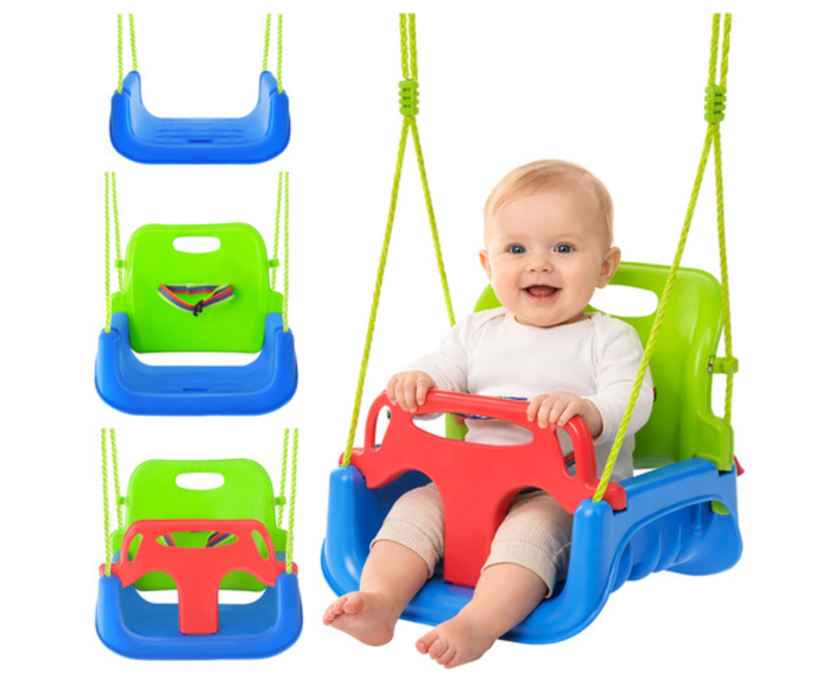 Reguleeritav 3-ühes lastekiik kuni 30 kg kandevõimega