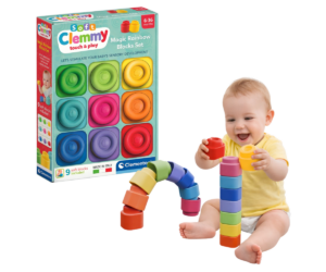 Värvilised pehmed klotsid beebi motoorika ja meelte arendamiseks