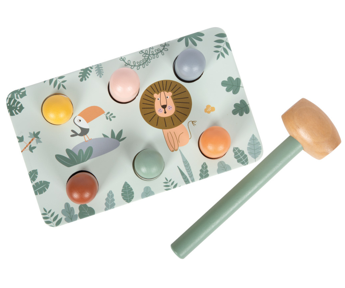 Safari teemaline haamrimäng lapsele alates 12. elukuust