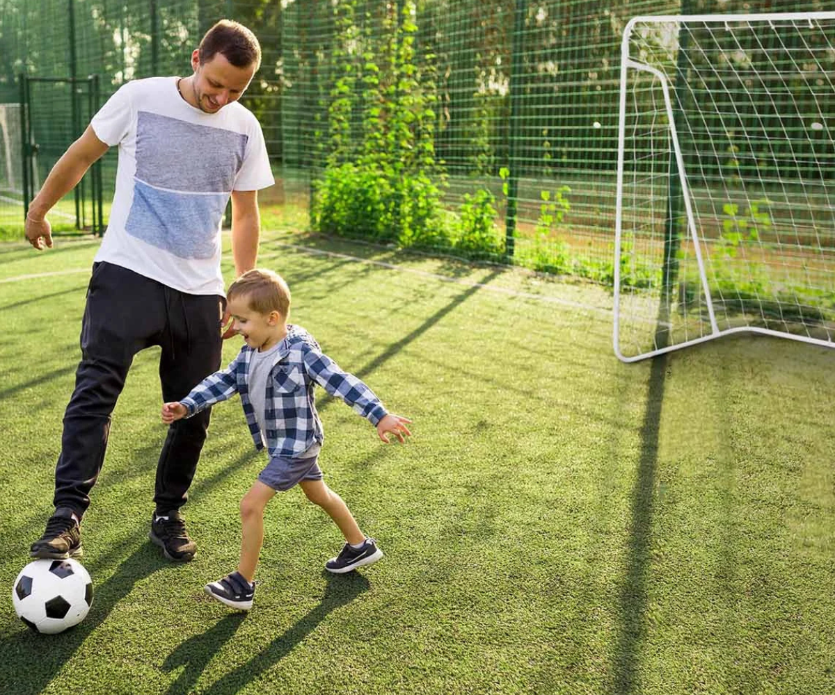 Vastupidav Neo-Sport NS-496 jalgpallivärav aktiivseks õuemänguks